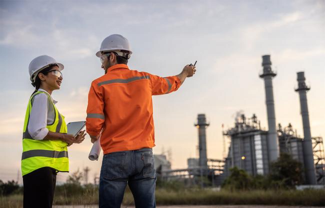 Oil site