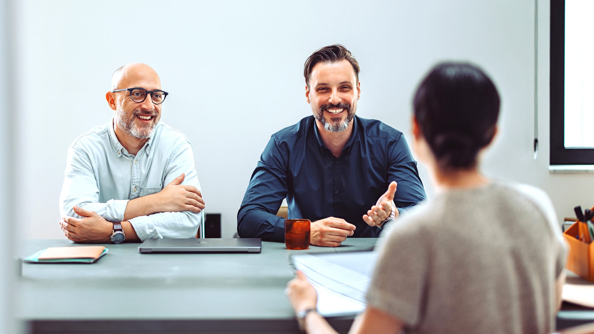 HR in Onboarding Meeting
