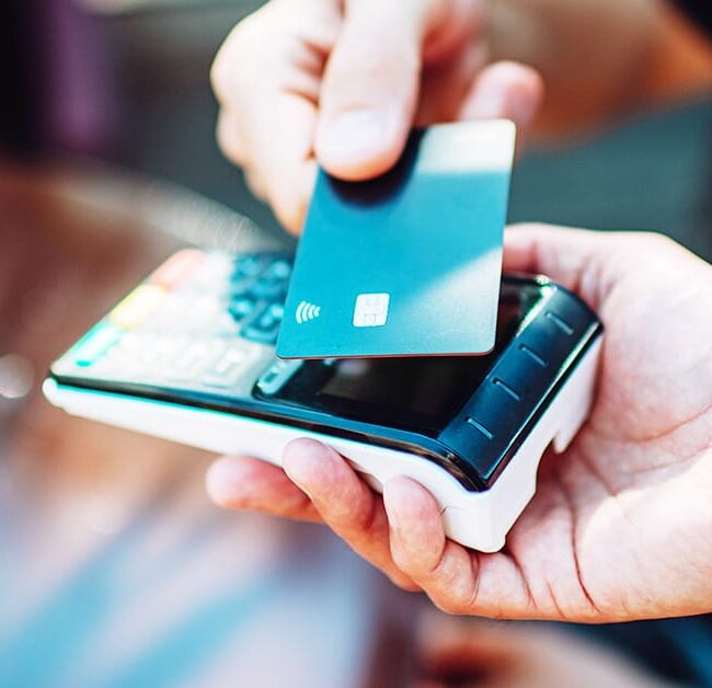 Paying with credit card